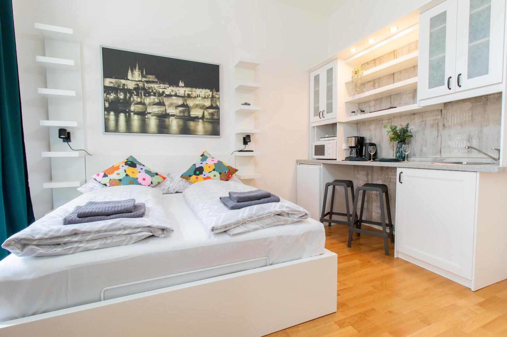 Stay Inn Apartments Stepanska Praga Exterior foto